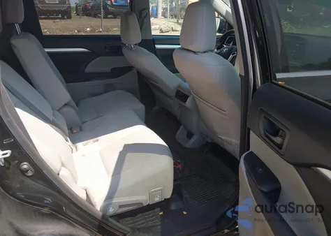 2018 Toyota Highlander Hybrid Le from USA, damaged, VIN 5TDBGRFH6JS038823